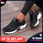 Fashion Woman Vulcanize Shoes Platform Casual Sneakers Women Shoes Flats Mesh Breathable Running Shoes Chunky Summer Sports Shoe