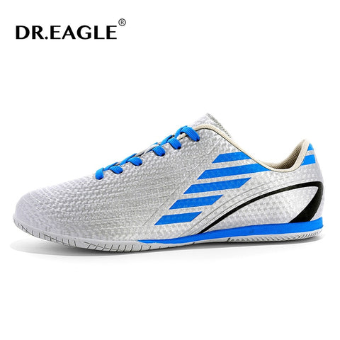 DR.EAGLE Men Football Shoes Lightweight Anti-Slip Soccer Shoes Superfly Outdoor Breathable Training Soccer Cleats Sports Shoes