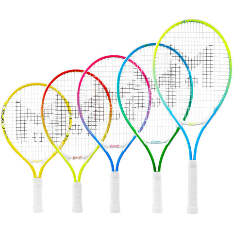 INSUM 17/19/21/23/25 Inches Kids Tennis Racket for 2-10 Years Old Kids with Cover Bag Tennis Racquet