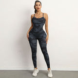 Cloud Hide Seamless Jumpsuit Women Sports Bodysuit Sleeveless Gym Overalls Sportswear Fitness Yoga Suit Workout One Piece Outfit