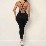 Cloud Hide Seamless Jumpsuit Women Sports Bodysuit Sleeveless Gym Overalls Sportswear Fitness Yoga Suit Workout One Piece Outfit