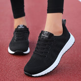 Fashion Woman Vulcanize Shoes Platform Casual Sneakers Women Shoes Flats Mesh Breathable Running Shoes Chunky Summer Sports Shoe