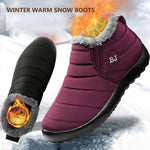 Women Sneakers Keep Warm Winter Shoes For Women Winter Zapatillas Mujer Waterproof Flat Shoes Female 2022 Couple Winter Sneakers