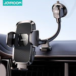 Dashboard Phone Holder for Car【360° Widest View】9in Flexible Long Arm, Universal Handsfree Auto Windshield Air Vent Phone Mount