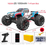 MJX Hyper Go RC Car High Speed 16208 16209 16210 Brushless 1/16  2.4G Remote Control 4WD Off-road Racing Electric  Truck