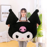 Oversized Kuromi Melody Sanrio Plush Toys Super Soft Plush Pillow Cushion Kwaii Plush Toys Children&#39;s Birthday Gifts