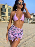 Brazilian Thong Bikini 2022 Women With Skirt Sexy Swimwear Female Padded Swimsuit Push Up Beachwear Bathing Suit Biquini Summer