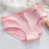 Plus Size Panties Women&#39;s Cotton Underwear Girls Briefs Solid Color Lingeries Shorts Comfortable Underpant For Woman 3XL/4XL