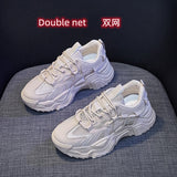 Dad Shoes Women&#39;s Spring and Autumn 2022 New Women&#39;s Shoes All-match Thick-soled White Sneakers Fashion Casual Shoes