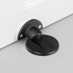 KAK 304 Stainless Steel Magnet Door Stops Magnetic Door Stopper Non-punch Door Holder Hidden Doorstop Furniture Door Hardware