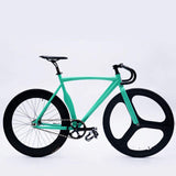 X-Front Fixed Gear Bicycle Aluminum Alloy Frame Spider Cutter Covered Wheel Blade Muscle Fixie Bicicleta Sports Racing Road Bike