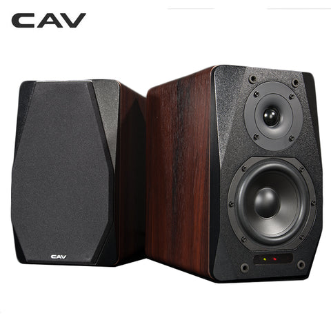 CAV FD-20 Bookshelf Speaker 2.0 Bluetooth Speaker Sound System Wood Music Speakers For Computer Column Soundbar 5.25Inch Newest