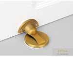 NAIERDI Magnetic Door Stopper 304 Stainless Steel Magnet Door Stops Holder Hidden Catch Floor Doorstop Toilet Furniture Hardware