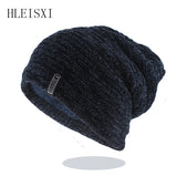 New Fashion Men Warm Beanies Knitted Hat Caps For Women Winter Bonnet Brand Style Coloful Hip Hop Beanie Skullies For Male Hats