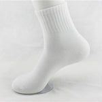 5 Pairs All Seasons Men&#39;s Business Casual Cotton Socks Spring Summer Autumn Winter Solid Colors Crew Socks Male Breathable Socks