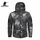Mege Brand Clothing Autumn Men&#39;s Military Camouflage Fleece Jacket Army Tactical Clothing  Multicam Male Camouflage Windbreakers