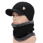 AETRUE Winter Hat Skullies Beanies Hats Winter Beanies For Men Women Wool Scarf Caps Balaclava Mask Gorras Bonnet Knitted Hat