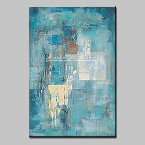 Arthyx Art Hand Painted Abstract Oil Paintings on Canvas For Living Room Home Decoration Wall Art Pictures Posters Wall Painting