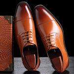 Men Formal Shoes Leather Business Casual Shoes High Quality Men Dress Office Luxury Shoes Male Breathable Oxfords 2020