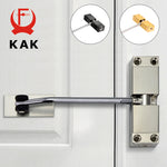 KAK Stainless Steel Automatic Spring Door Closer Door Closing Device Can Adjust The Door Closing Device Furniture Door Hardware
