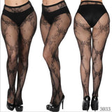 Womens Sexy Fishnet Tights Jacquard Weave Seamless Pantyhose Yarns Garter Grid Fish Net Stockings Hose Sexy Lingerie Collant