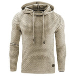 2021 New Hoodies Men Brand Male Plaid Hooded Sweatshirt Mens Hoodie Tracksuit Sweat Coat Casual Sportswear M-4XL Drop Shipping