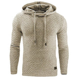 2021 New Hoodies Men Brand Male Plaid Hooded Sweatshirt Mens Hoodie Tracksuit Sweat Coat Casual Sportswear M-4XL Drop Shipping