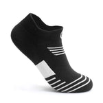 Spring Summer Athletic Sport Socks For Mans Solid Striped Mesh Breathable Travel Outdoor Basketball Bike Running Football Socks