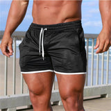 Summer New Fitness Shorts Fashion Breathable Quick-Drying Gyms Bodybuilding Joggers Shorts Slim Fit Shorts Camouflage Sweatpants