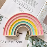 Rainbow Board Baby Montessori Educational Wooden Toys Color Sorting Sensory Toys Kids Fine Motor Skills Activities for Children