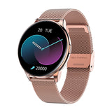 LIGE 2021 New Fashion Ladies Smart Watch Full Screen Touch IP68 Waterproof Heart Rate Monitoring Women&#39;s Watches For Android IOS