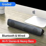 TV Soundbar Computer Speakers Wired Wireless Bluetooth Speaker Home Theater AUX Bass Subwoofer Sound Bar Desktop barra de sonido
