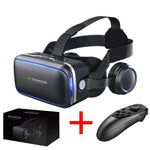 VR Shinecon G04E New Headset Version Virtual Reality Glasses 3D Goggle Cardboard Helmet for Smartphone
