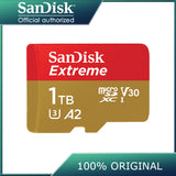 SanDisk Extreme Micro SD Card A2 U3 V30 1TB 512GB 400GB 256GB Flash Memory Card 32GB 64GB 128GB  TF Card microSDHC/microSDXC