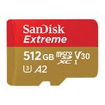 SanDisk Extreme Micro SD Card A2 U3 V30 1TB 512GB 400GB 256GB Flash Memory Card 32GB 64GB 128GB  TF Card microSDHC/microSDXC