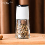 Stainless Steel Salt and Pepper Grinders Spice Jar Containers Bottle Pepper Salt Shakers for Kitchen Cooking Utensils &amp; Gadgets