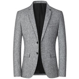 New Blazers Men Brand Jacket Fashion Slim Casual Coats Handsome Masculino Business Jackets Suits Striped Men&#39;s Blazers Tops