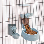Automatic Pet Bowls Cage Hanging Feeder Pet Water Bottle Food Container Dispenser Bowl For Puppy Cats Rabbit Pet Feeding Product