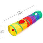 5/4/3Holes Cat Tunnel Tube Funny Kitten Toys Foldable Toys For Cat Interactive Cat Training Rabbit Animal Play Games Pet Product