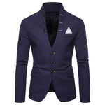 Men Blazer Coat Slim Luxury  Smart White Casual Business Blazers  Male Suit Jackets  M-2XL African Wedding Autumn Fashion 2021