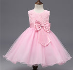 Girls Wedding Princess Dress Baby Kids Elegant Party Tutu Fluffy Prom Gown Children Bridesmaids Evening Tulle Birthday Dresses