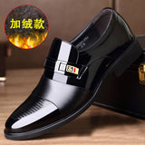 Fashion Business Dress Men Shoes Formal Slip On Dress Shoes Men Oxfords Footwear High Quality Leather Shoes For Men