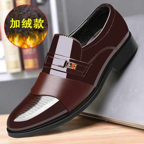 Fashion Business Dress Men Shoes Formal Slip On Dress Shoes Men Oxfords Footwear High Quality Leather Shoes For Men
