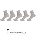 2021 Brand New Men&#39;s Cotton Socks Black Business Casual Breathable Spring Autumn Male Crew Socks Meias Hot Sale Sokken Size38-45