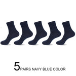 2021 Brand New Men&#39;s Cotton Socks Black Business Casual Breathable Spring Autumn Male Crew Socks Meias Hot Sale Sokken Size38-45