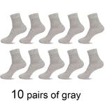 2021 Brand New Men&#39;s Cotton Socks Black Business Casual Breathable Spring Autumn Male Crew Socks Meias Hot Sale Sokken Size38-45