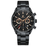 CHEETAH New Watch Top Brand Casual Sport Chronograph Men&#39;s Watches Stainless Steel Wristwatch Big Dial Waterproof Quartz Clock