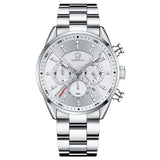 CHEETAH New Watch Top Brand Casual Sport Chronograph Men&#39;s Watches Stainless Steel Wristwatch Big Dial Waterproof Quartz Clock