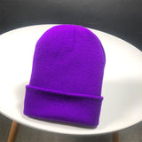 Winter Hats for Unisex New Beanies Knitted Solid Cute Hat Lady Autumn Female Beanie Caps Warmer Bonnet Men Casual Cap Wholesale