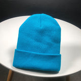 Winter Hats for Unisex New Beanies Knitted Solid Cute Hat Lady Autumn Female Beanie Caps Warmer Bonnet Men Casual Cap Wholesale